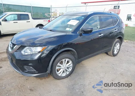2016 Nissan Rogue Sv из США, поврежденный, VIN JN8AT2MV7GW143133